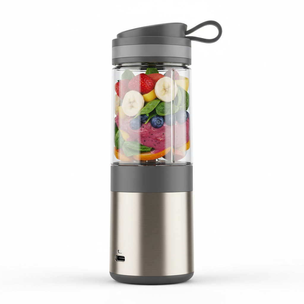 Portable Blender USB Rechargeable Smoothie Maker