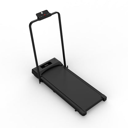 2-in-1 Walking Pad Foldable Handrails Treadmill