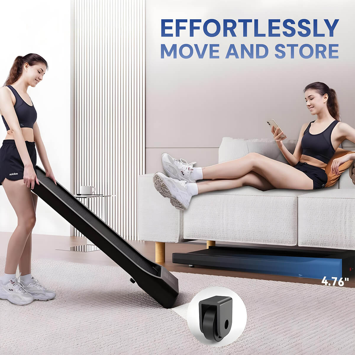 VeyFit Stride Walking Pad Under-Desk Treadmill