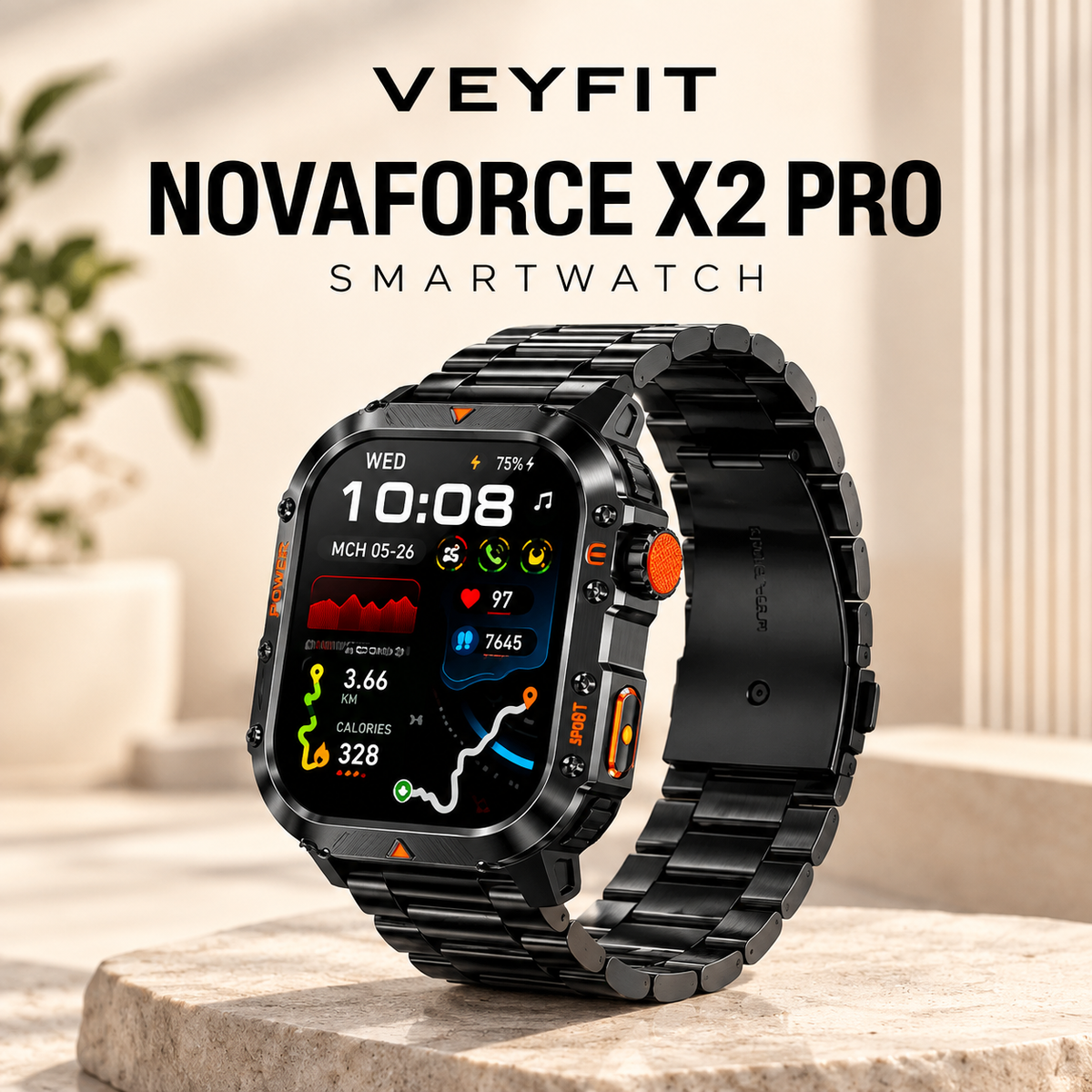 NovaForce X2 Pro GPS Smartwatch