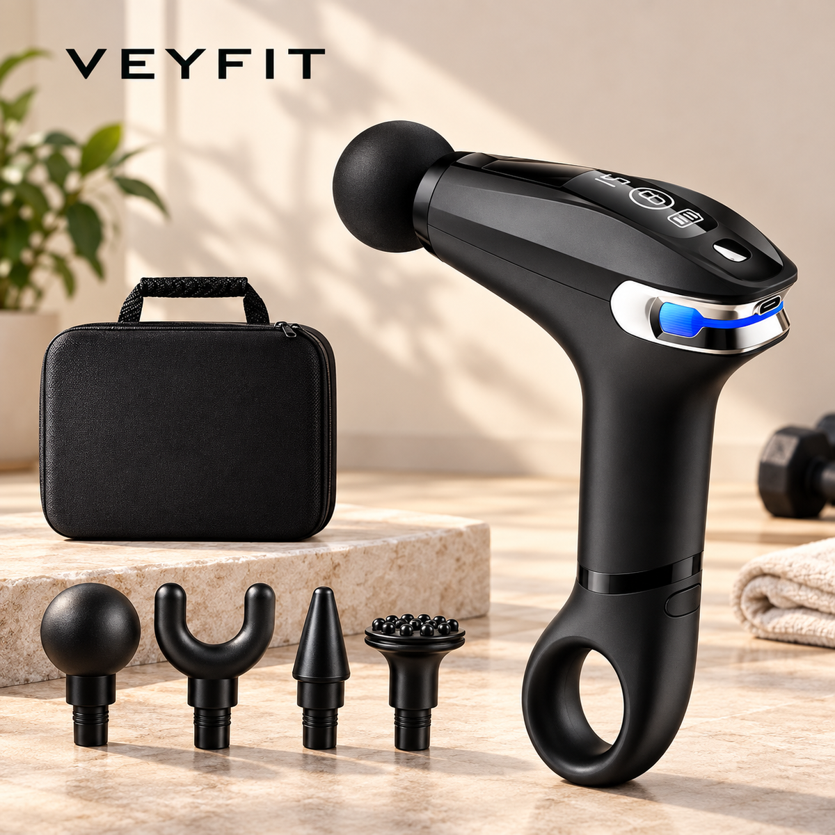 Mini Massage Gun USB-C Rechargeable