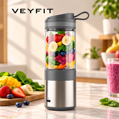Portable Blender USB Rechargeable Smoothie Maker