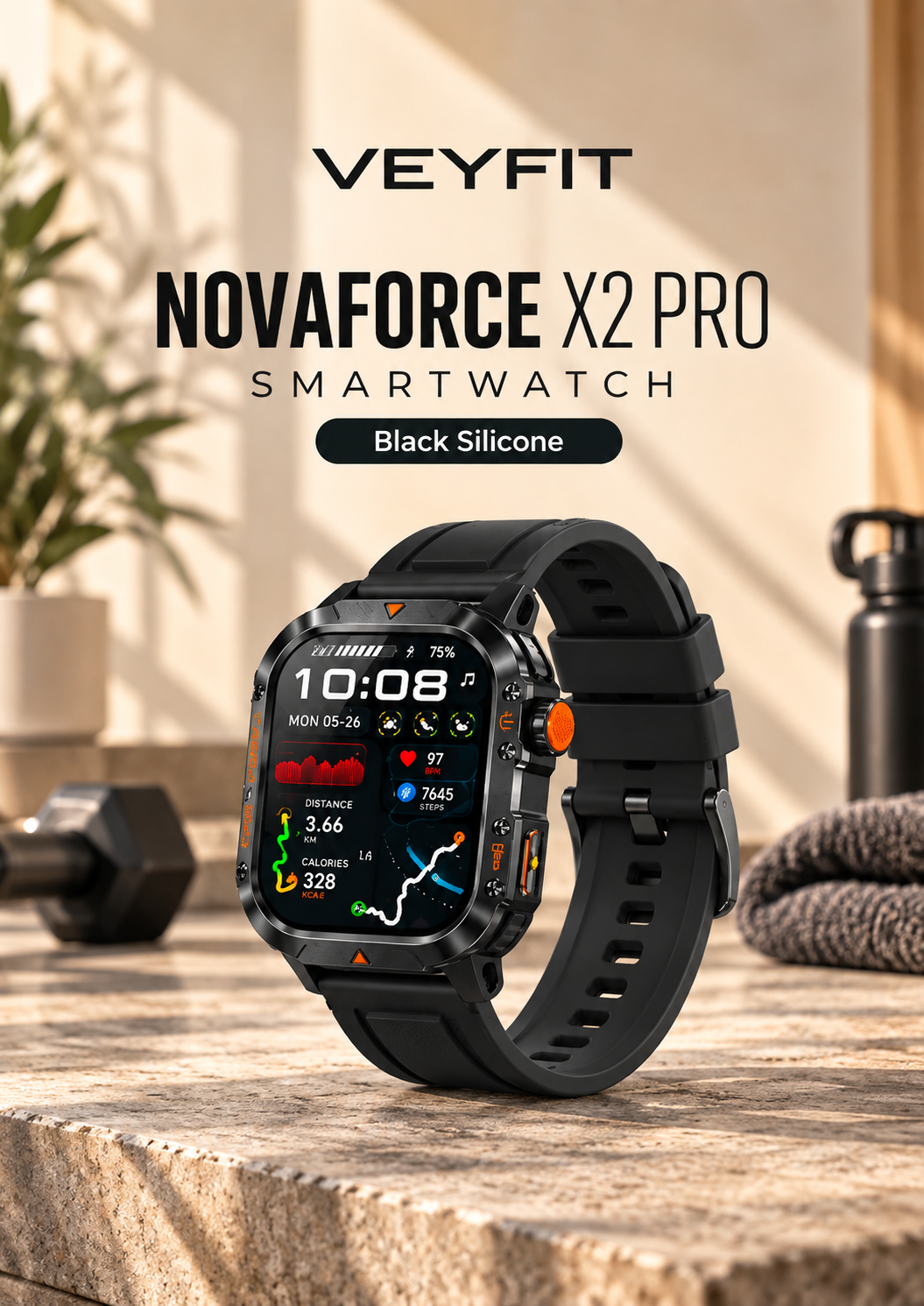 NovaForce X2 Pro GPS Smartwatch
