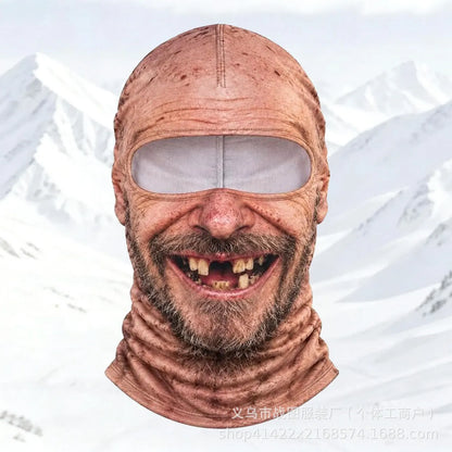 SkyMask Novelty Balaclava Old-Man Face Ski Mask