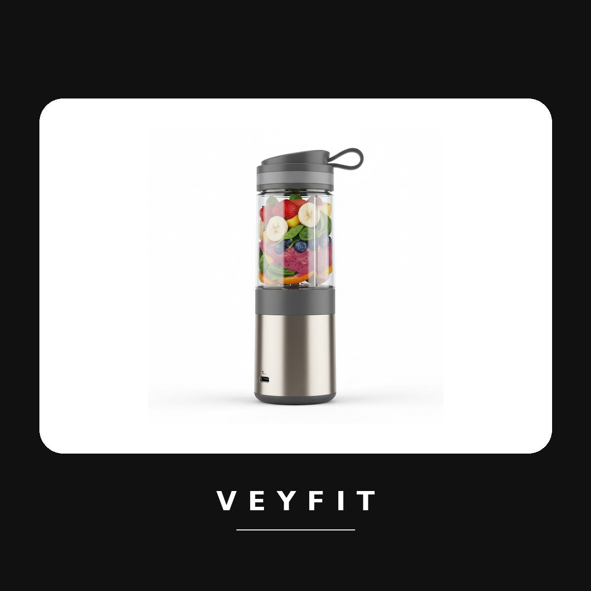 Portable Blender USB Rechargeable Smoothie Maker